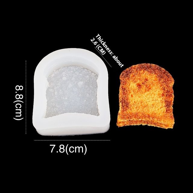 Toast Bread Slice Silicone Mold