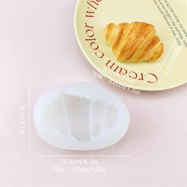 Croissant Silicone Fondant Mold — photo 3