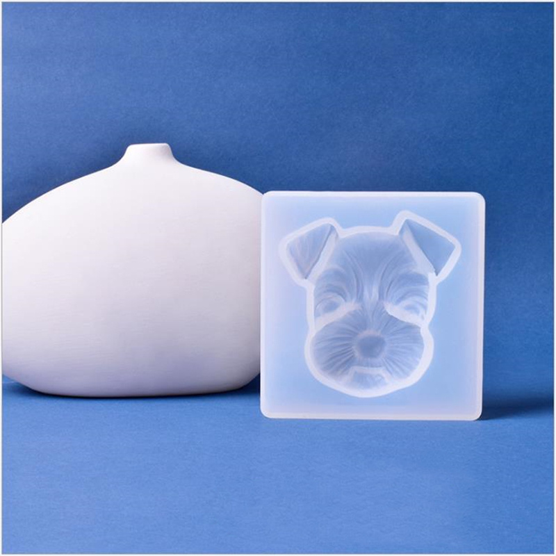 3D Pomeranian Dog Face Silicone Resin Mold โ photo 5