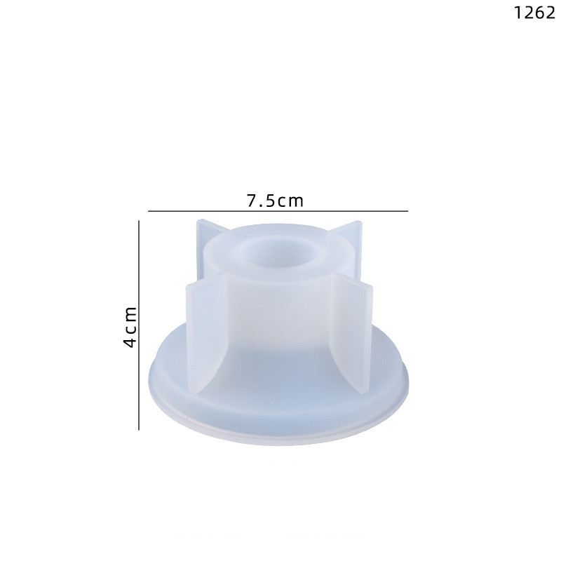 Lotus Flower Candle Holder Silicone Mold โ photo 2