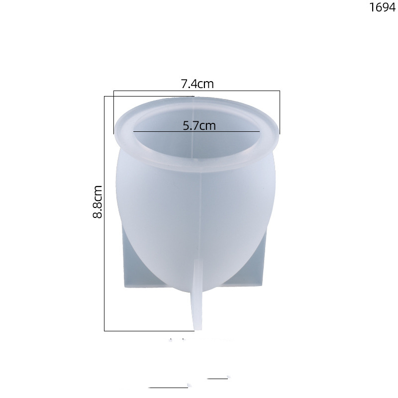 Egg / Chalice Cup Silicone Resin Mold