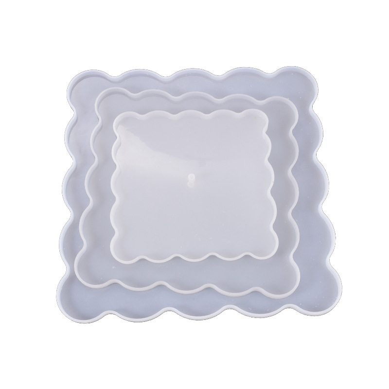 Large Agate-Slice Round Tray Silicone Resin Mold, 25cm โ photo 6