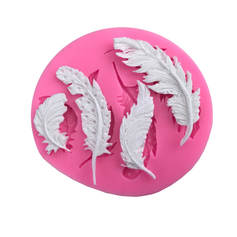 Feathers Silicone Fondant & Clay Mold