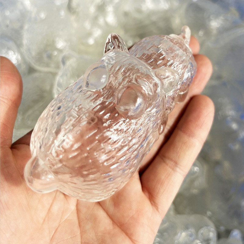 Clear Dog Empty Squishy Shell for DIY Filling