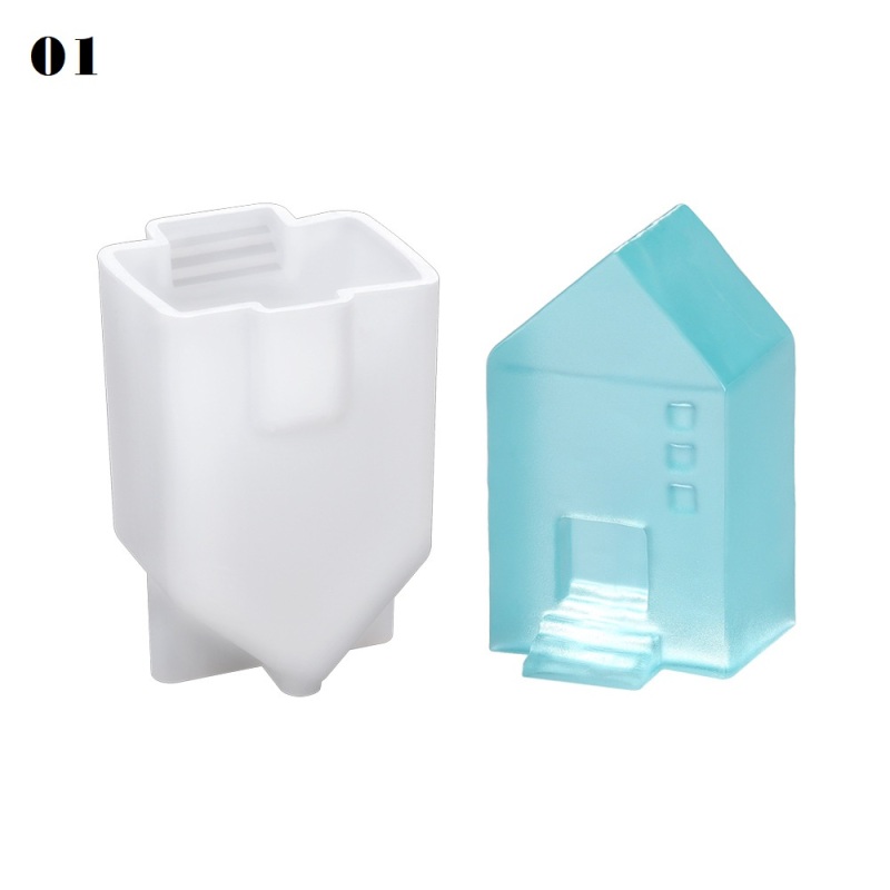 Little House Silicone Resin Mold, 3D