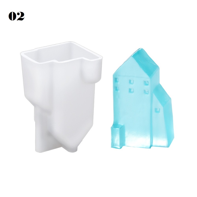 Little House Silicone Resin Mold, 3D — photo 2