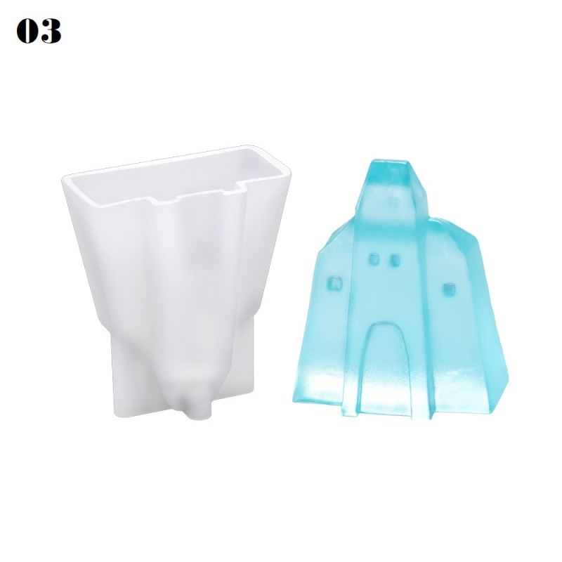 Little House Silicone Resin Mold, 3D — photo 3
