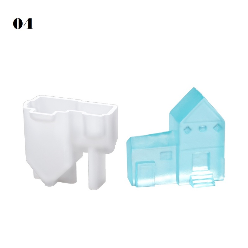 Little House Silicone Resin Mold, 3D — photo 4