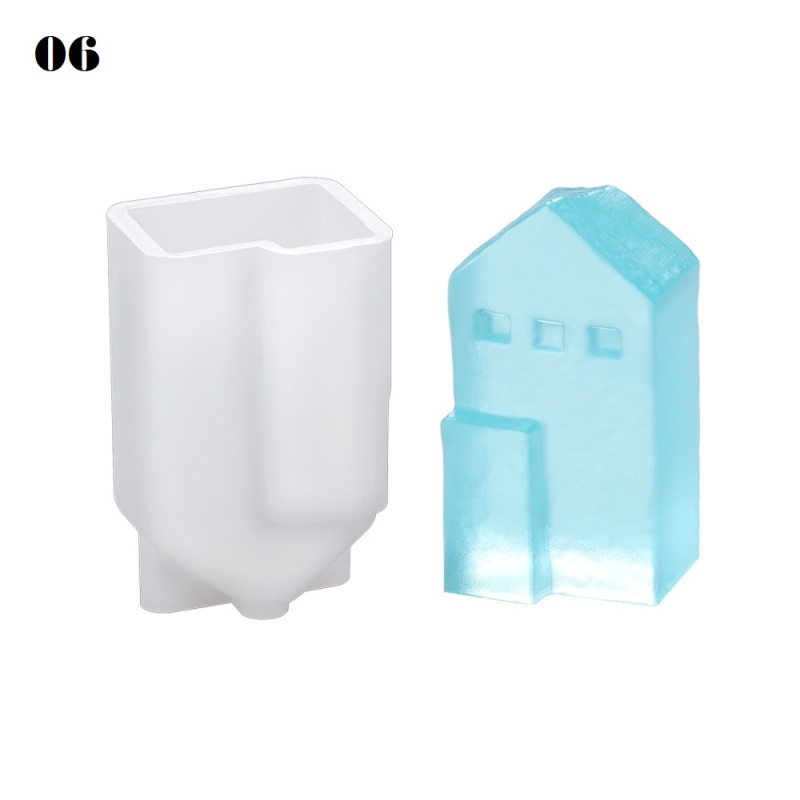 Little House Silicone Resin Mold, 3D — photo 6