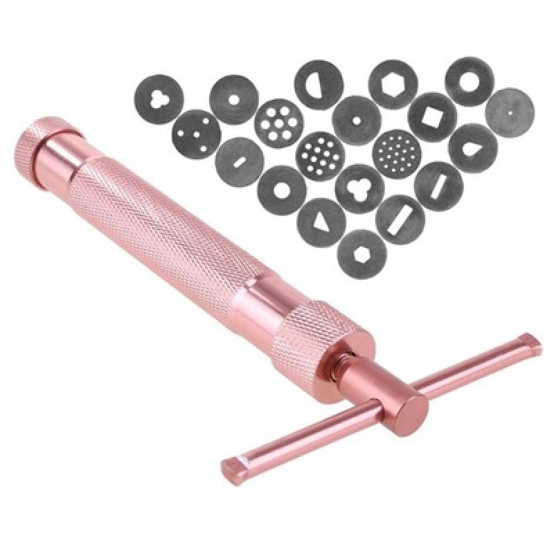 Clay Extruder Gun with 20 Interchangeable Discs — photo 2
