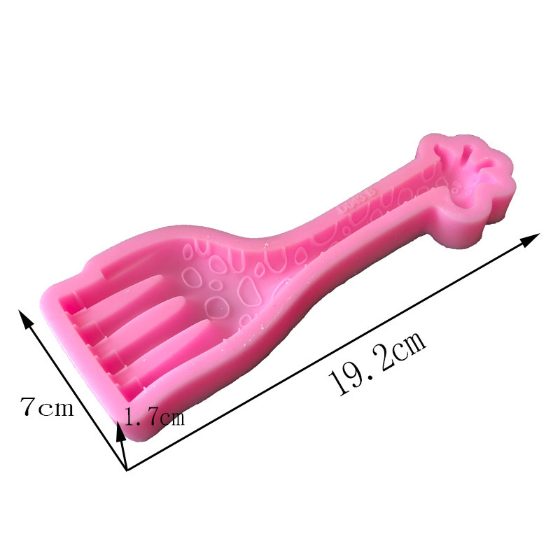 Giraffe Silicone Mold for Soft Clay & Resin