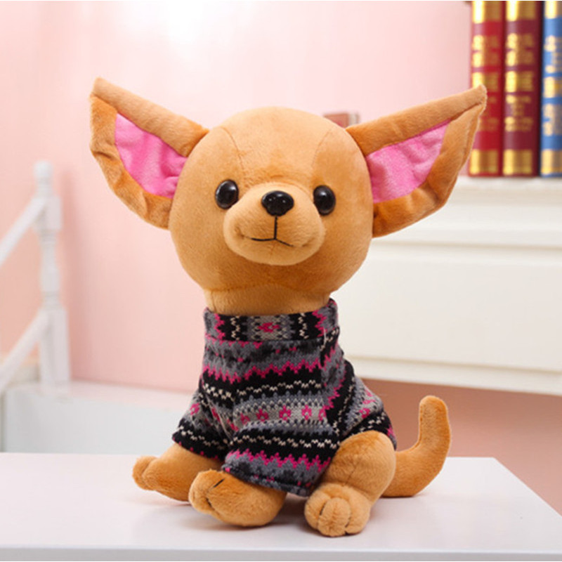 Chihuahua Plush in Knit Sweater, 25cm โ photo 2