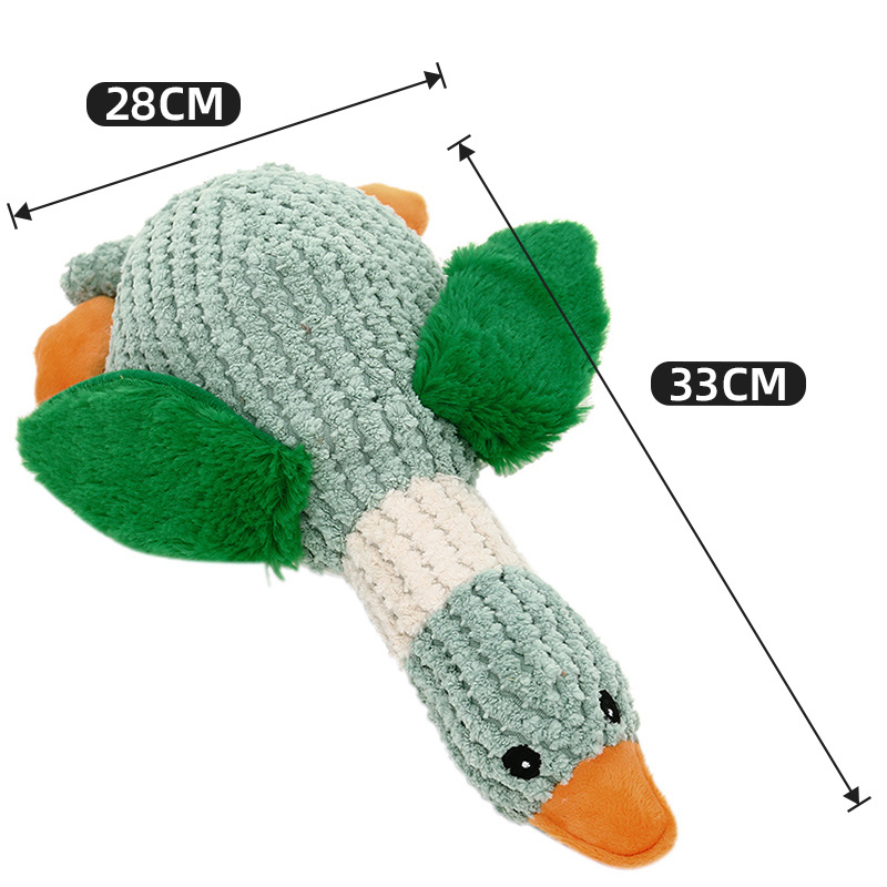 Squeaky Duck Bite-Resistant Dog Plush Toy