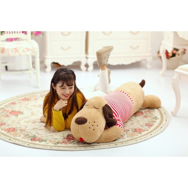 Sleepy Puppy Body Pillow Plush, 1.5m