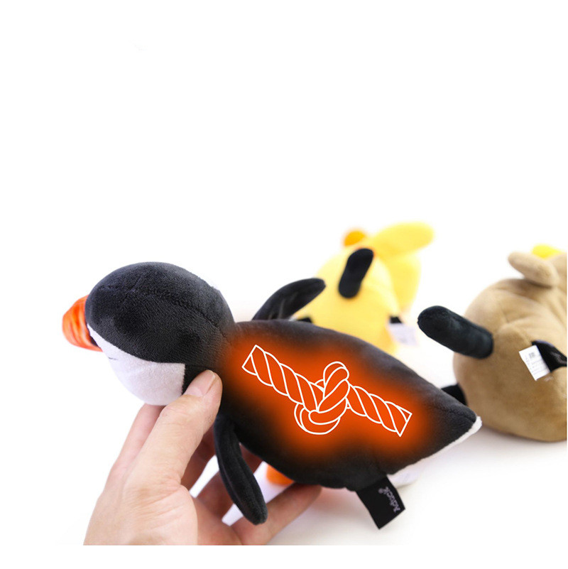 Puffin Duck Squeaky Dog Plush โ photo 4