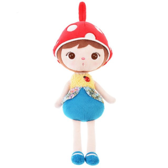 Mushroom-Cap Ladybug Doll Plush