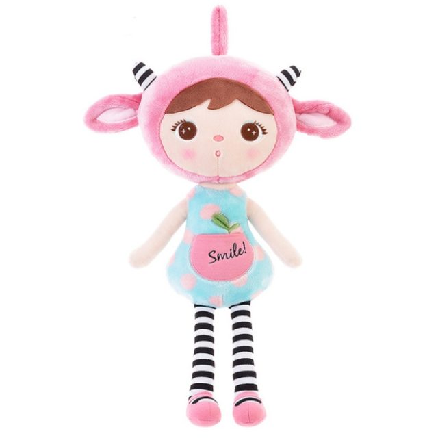 Lamb-Hood 'Smile!' Doll Plush