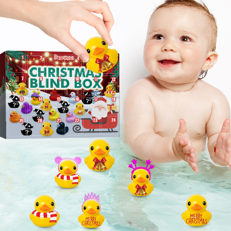 Christmas Rubber Duck Advent Squeeze Toy Set — photo 5