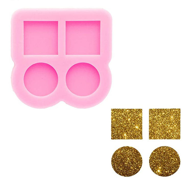 Fish & Heart Silicone Earring Molds, 4-Cavity โ photo 2