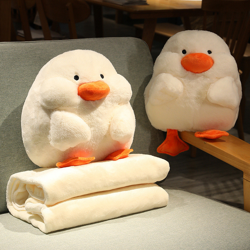 Duck-Shaped Hand Warmer Plush โ photo 2