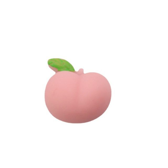 Pink Peach Fruit Squishy