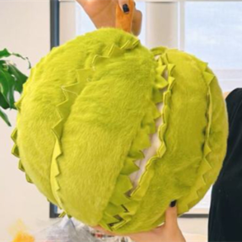Giant Durian Fruit Plush Cushion