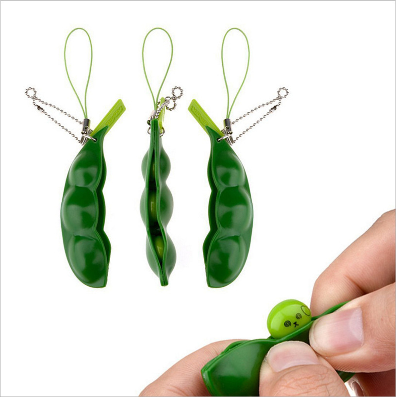Pop-a-Pea Edamame Pod Keychain — photo 2