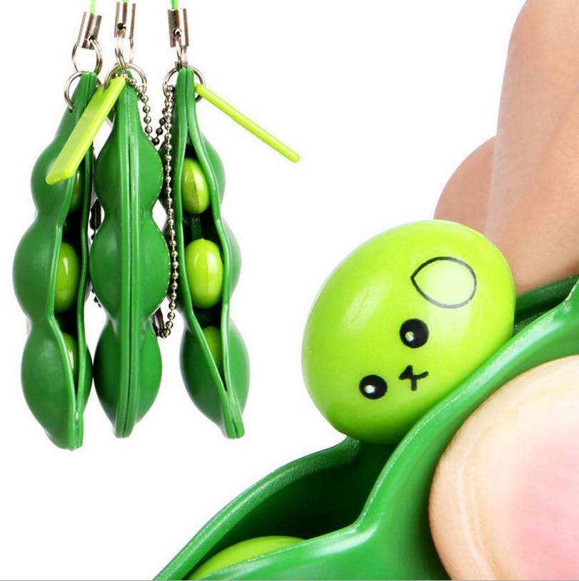 Pop-a-Pea Edamame Pod Keychain — photo 5