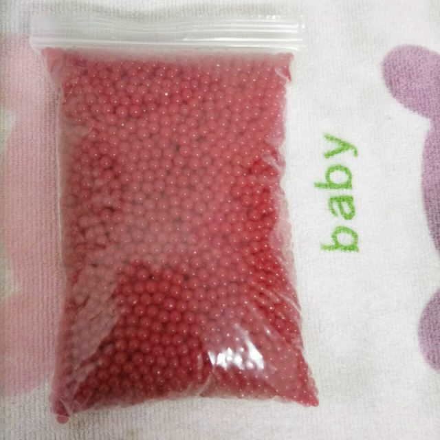 Golden Yellow Foam Beads for Slime โ photo 2
