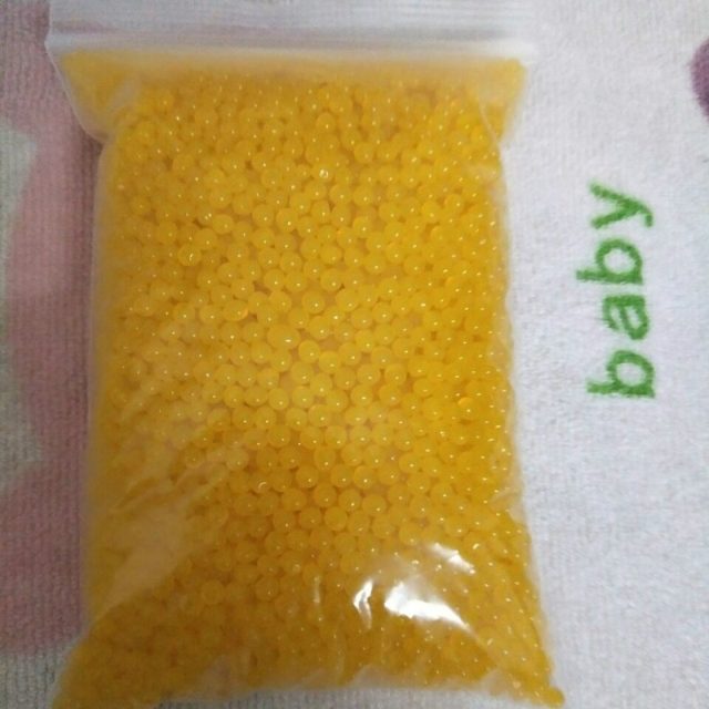 Golden Yellow Foam Beads for Slime โ photo 4