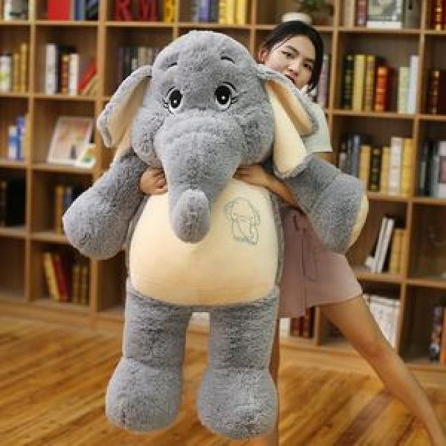 Floppy-Ear Sitting Elephant Plush โ photo 2