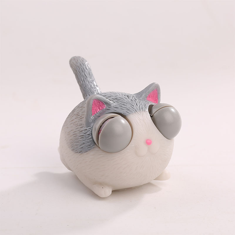 Pop-Eye Chubby Cat Squeeze Toy โ photo 2