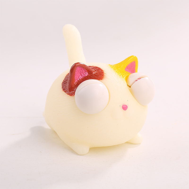Pop-Eye Chubby Cat Squeeze Toy โ photo 3