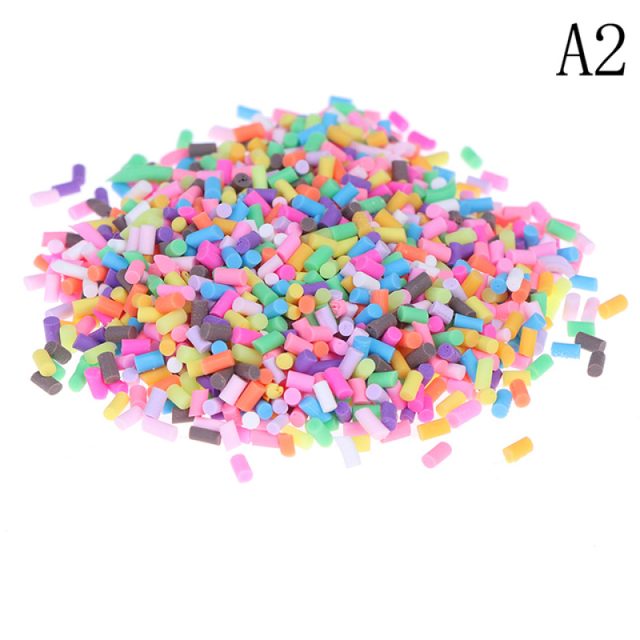 Rainbow Sprinkle Strands Slime Filler โ photo 2