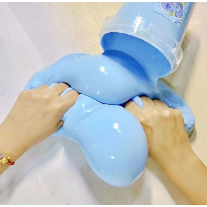 Non-Sticky Fake Water Clear Slime โ photo 2