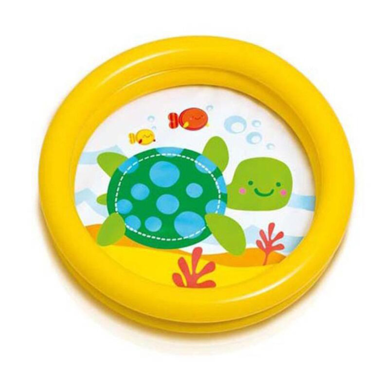 Baby Turtle 2-Ring Inflatable Splash Pool