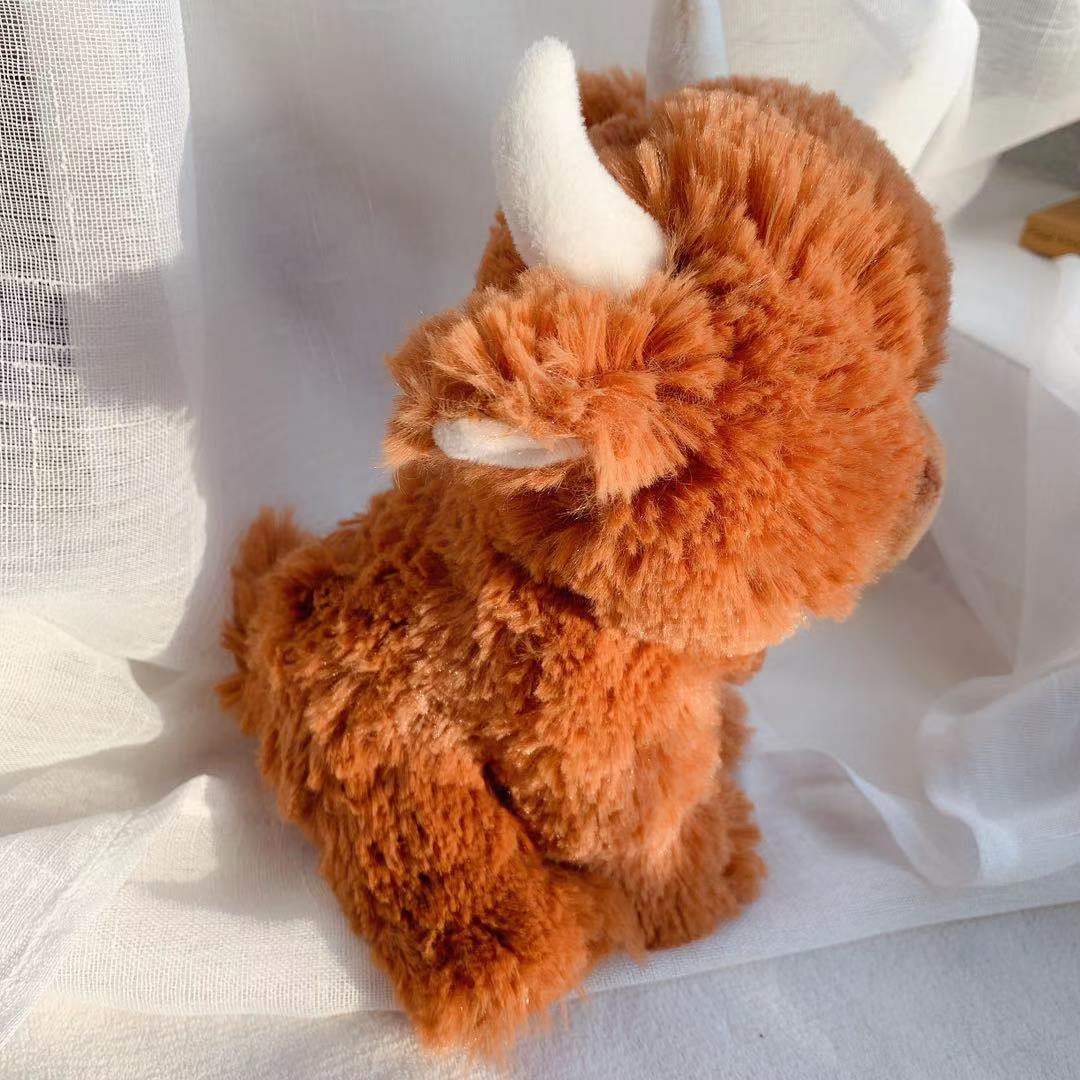 Fluffy Highland Cow Plushie
