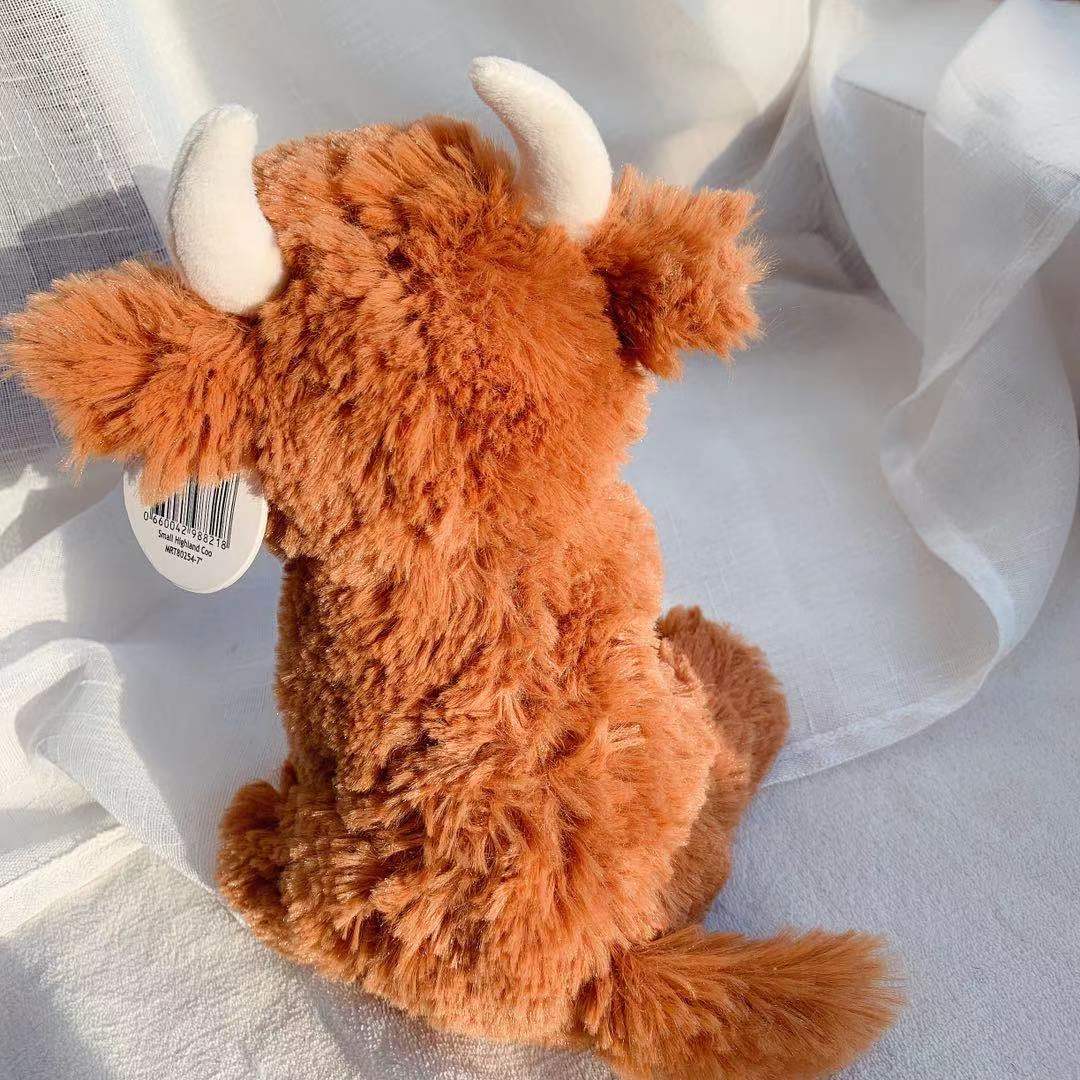 Fluffy Highland Cow Plushie โ photo 3