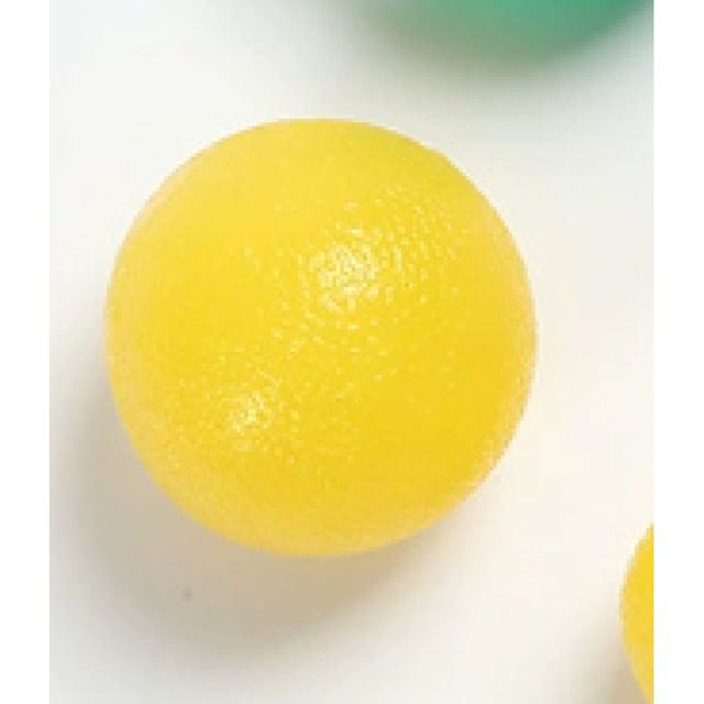 Yellow Round Squeeze Stress Ball