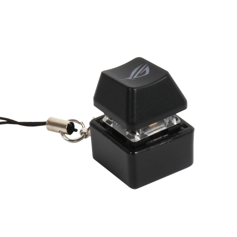 Mechanical Keycap Clicker Keychain Fidget