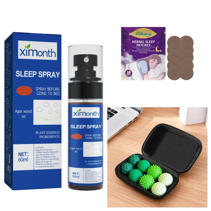Herbal Sleep Spray & Patch Wellness Kit