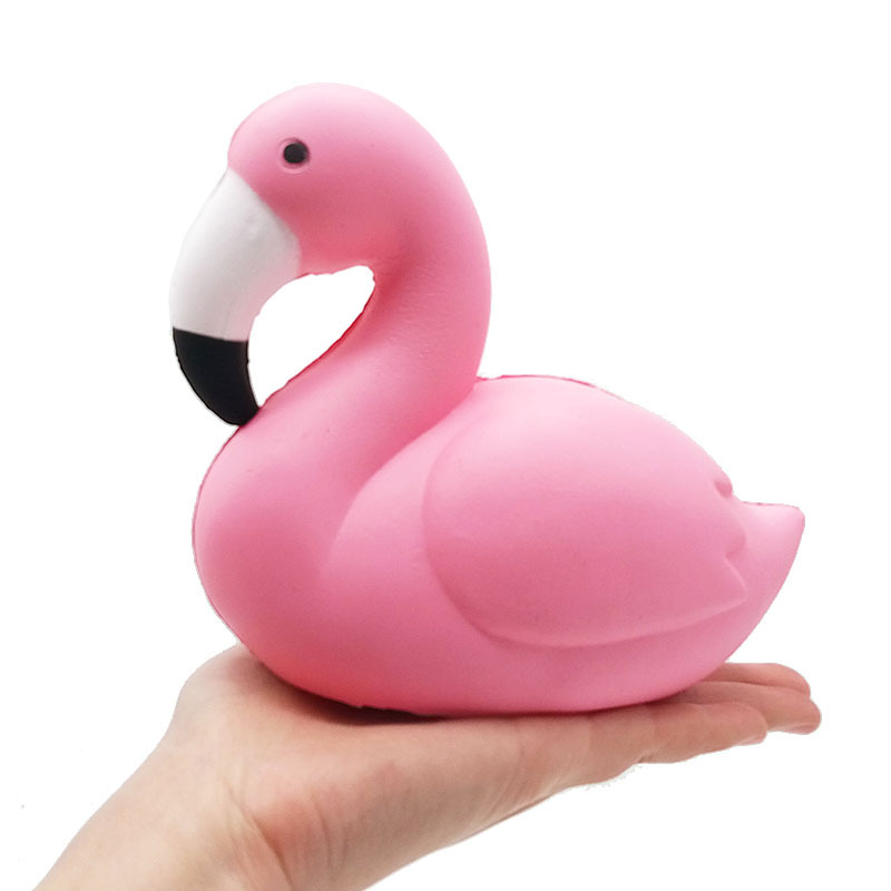 Pink Flamingo Slow-Rise Squishy