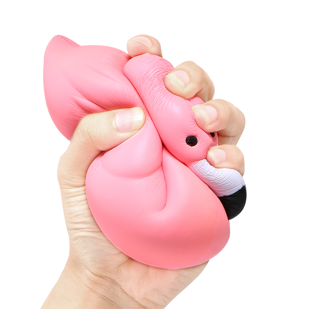 Pink Flamingo Slow-Rise Squishy โ photo 2