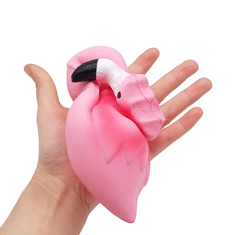 Pink Flamingo Slow-Rise Squishy โ photo 3