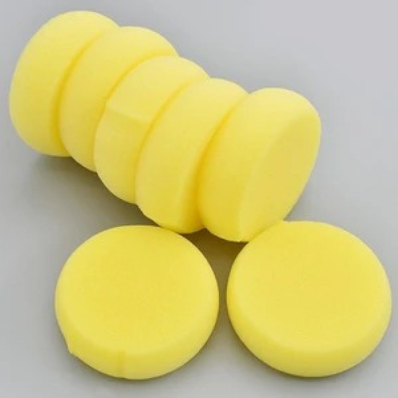 Yellow Pottery Sponges for Clay Throwing, Set