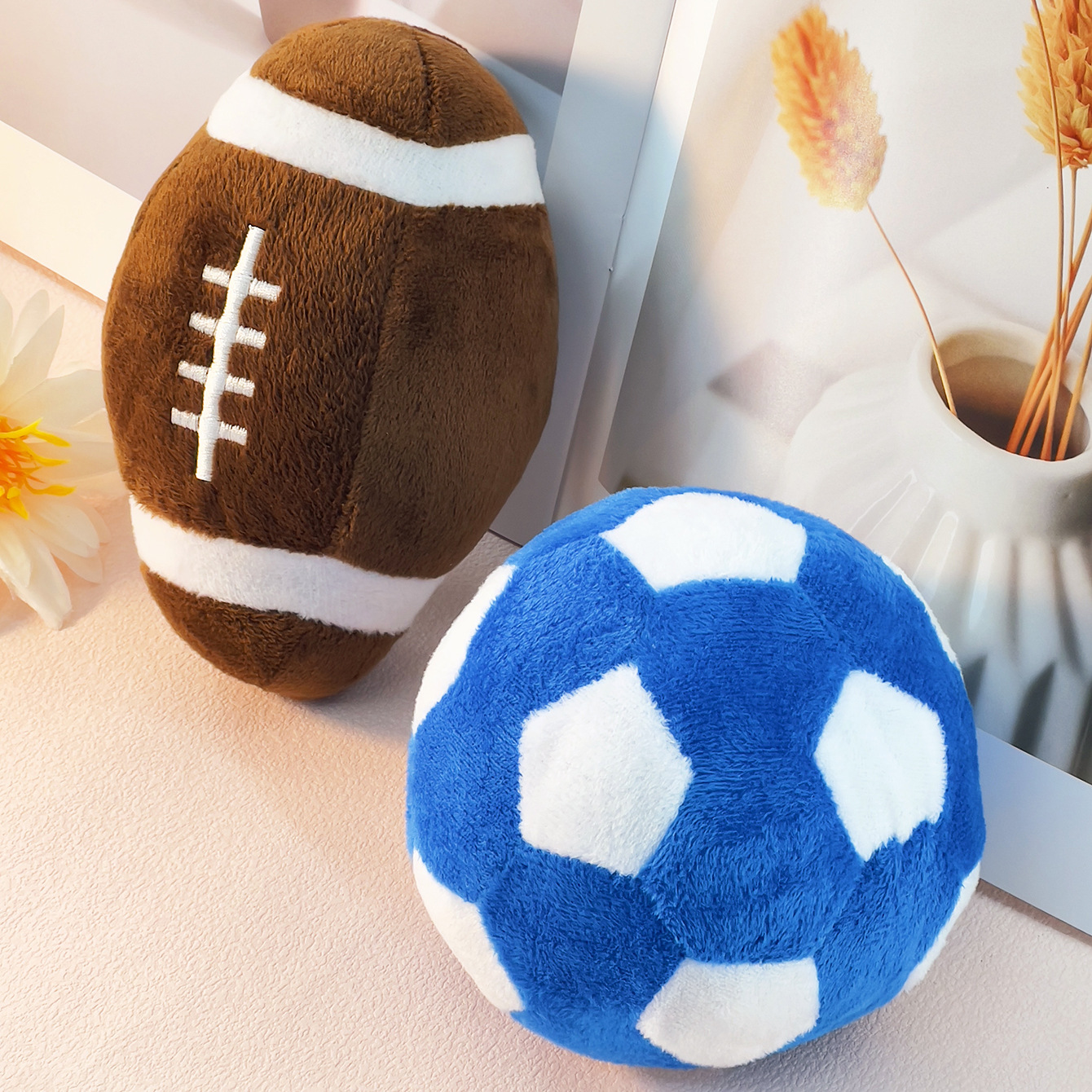 Football-Shaped Puppy Training Dog Toy โ photo 3