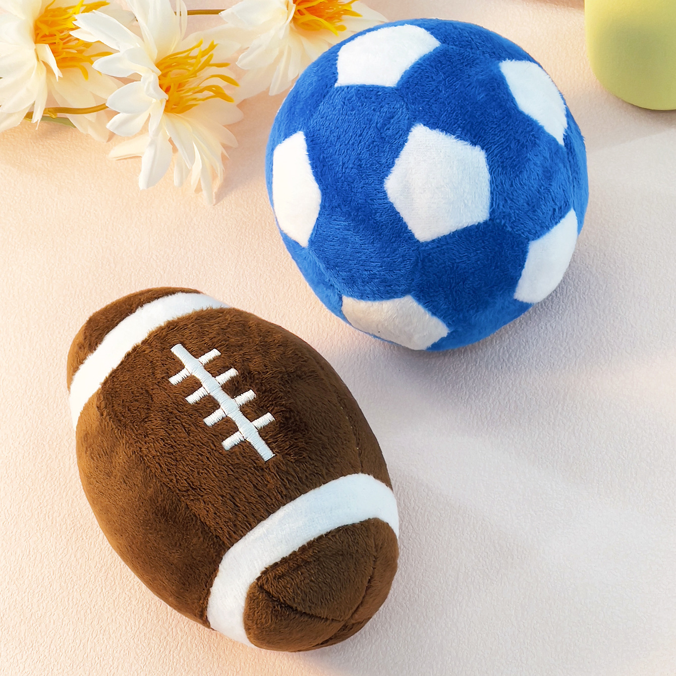 Football-Shaped Puppy Training Dog Toy โ photo 2