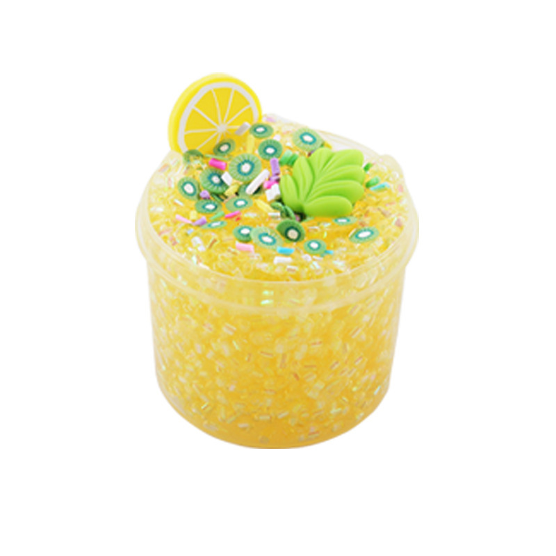 Blueberry Crunch Clear Slime with Charms โ photo 6