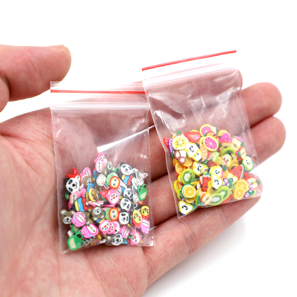 Critter & Fruit Polymer Clay Slice Mix