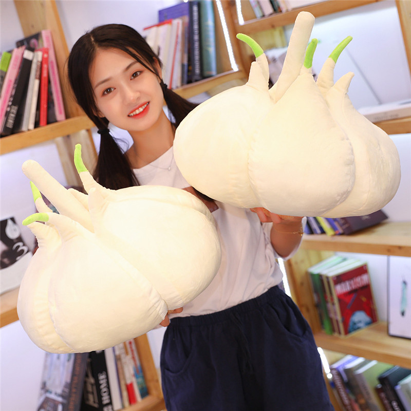 Giant Squishy Garlic Bulb Pillow Plush